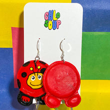 Load image into Gallery viewer, Ladybug Zoo Pal Inspired Earrings