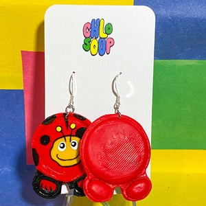 Ladybug Zoo Pal Inspired Earrings