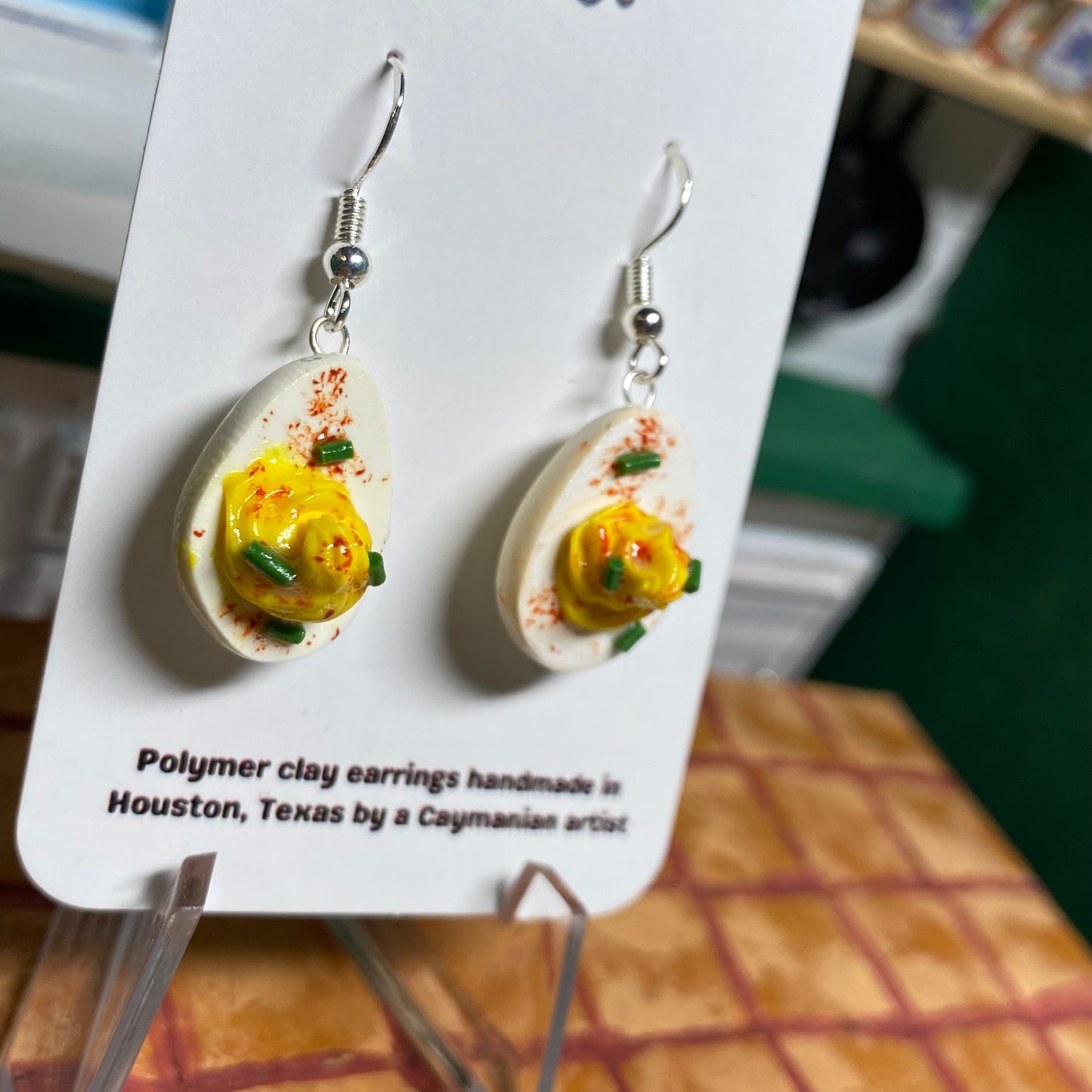 Deviled Egg Earrings