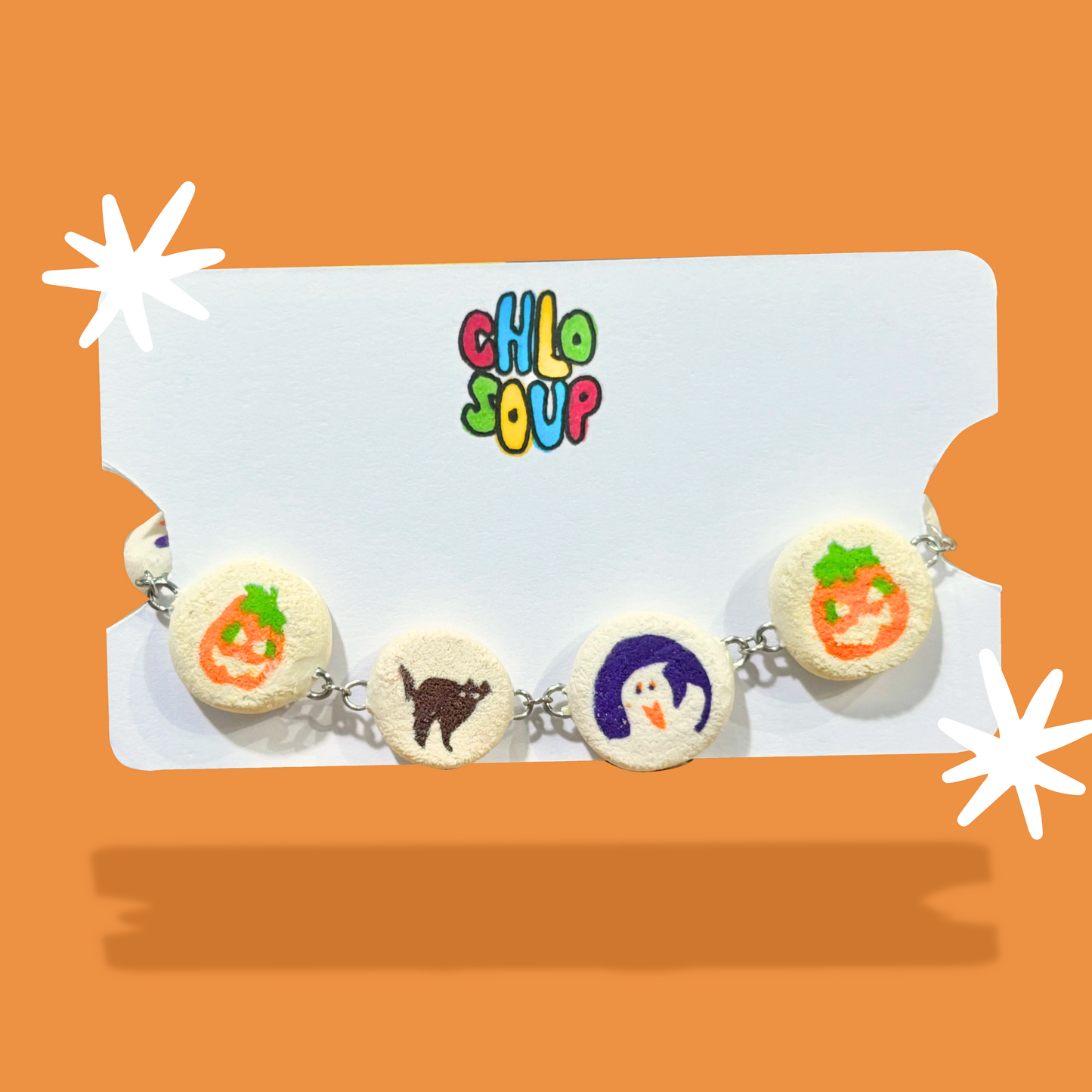 Pillsbury-Inspired Halloween Sugar Cookie Charm Bracelet