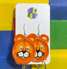 Load image into Gallery viewer, Lion Zoo Pal Inspired Earrings
