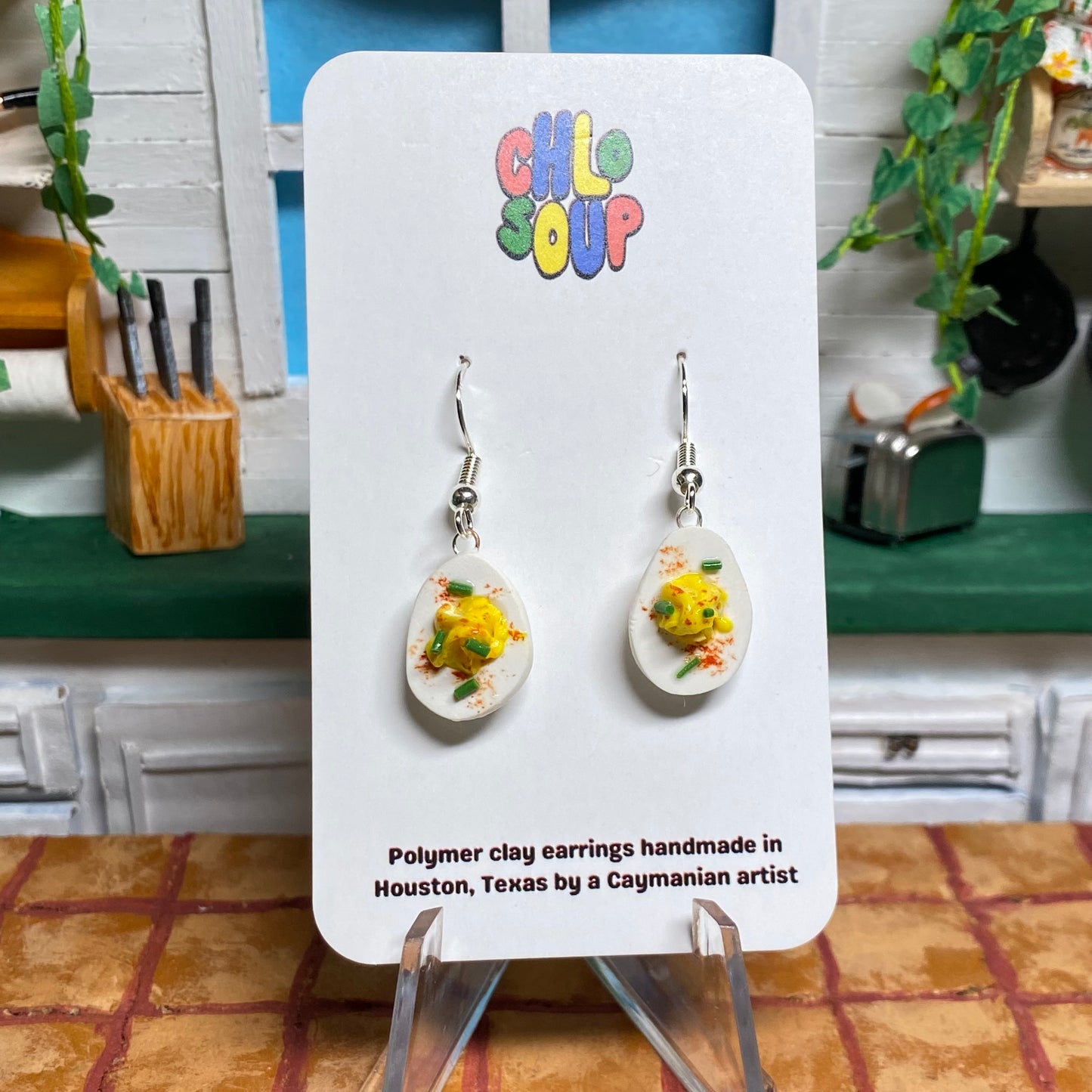 Deviled Egg Earrings