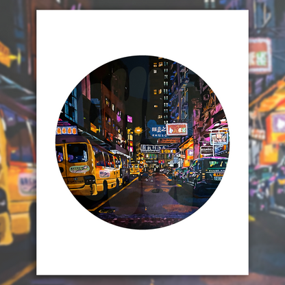 City Night Art Print