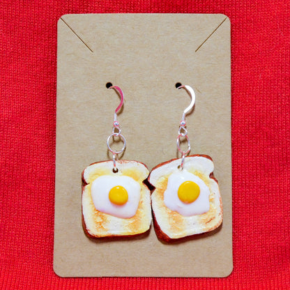 Eggy Toast Earrings