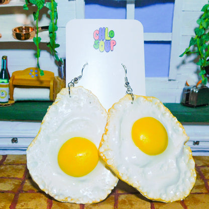 Jumbo Egg Earrings