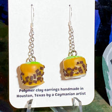 Load image into Gallery viewer, Chocolate Chunk Caramel Apple Earrings