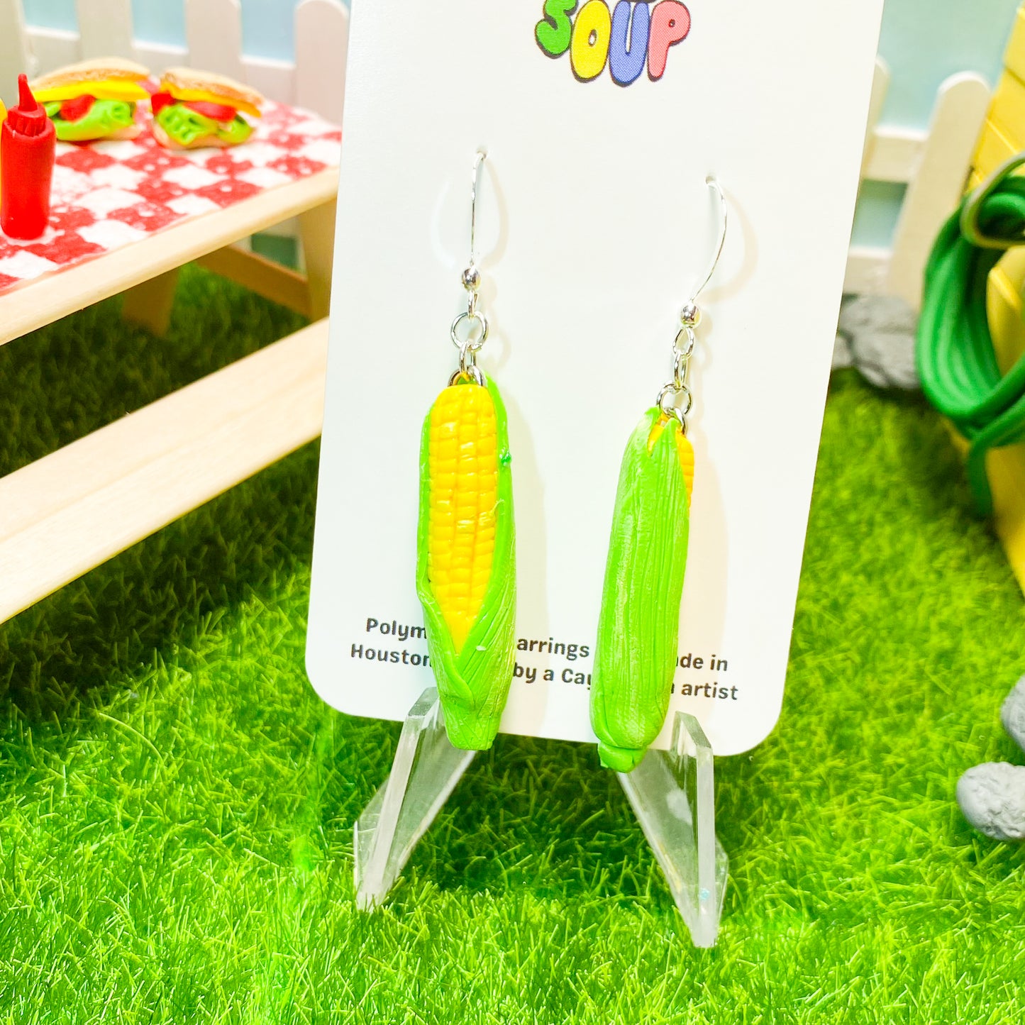 Corn Cob Earrings