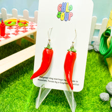 Load image into Gallery viewer, Chili Pepper Earrings