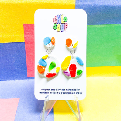 CHLOSOUP ARCHIVES! Small Rainbow Paint Smear Slabs