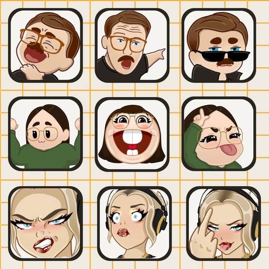 Static Twitch Emotes