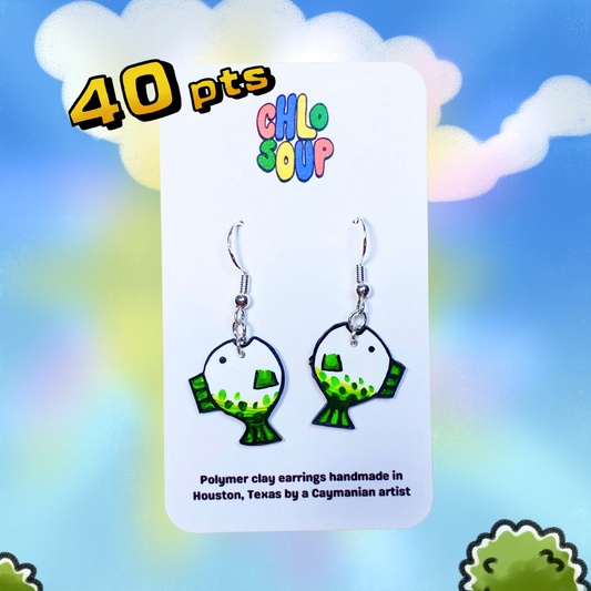 Plain Ol' Fish Earrings