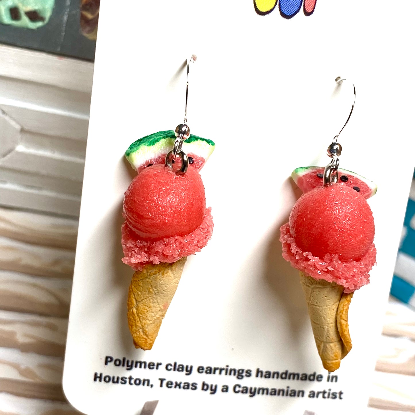 Watermelon Sorbet Earrings