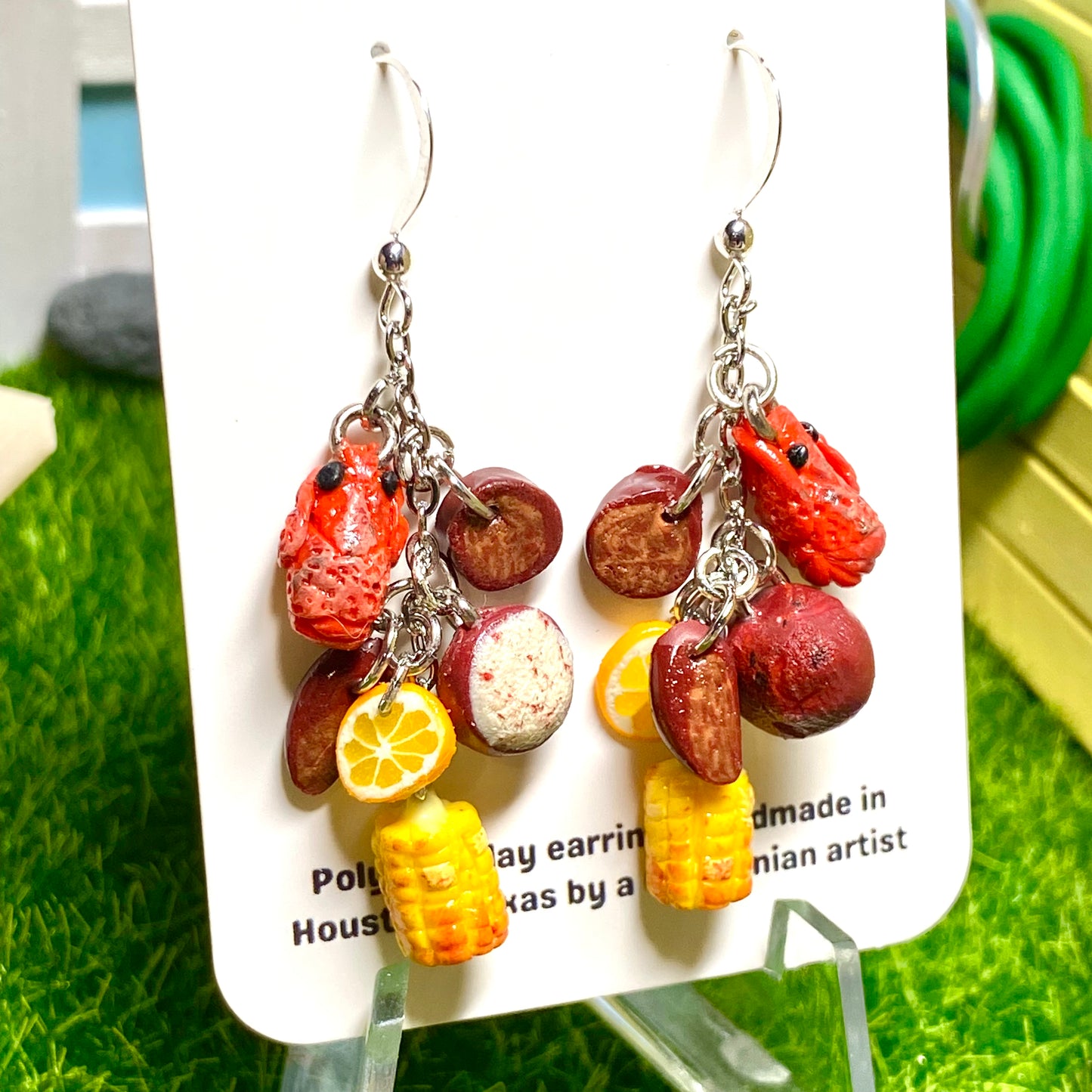 Crawfish Boil Earrings