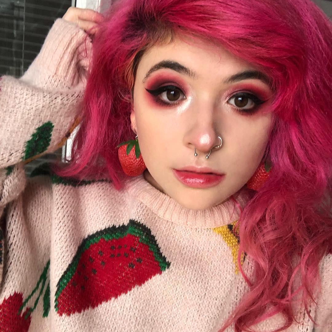 Squishy Strawberry Earrings