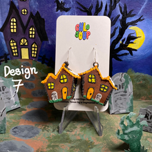 Load image into Gallery viewer, Large Haunted Gingerbread Houses - 7 Designs!