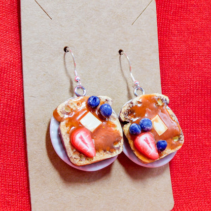 French Toast Earrings