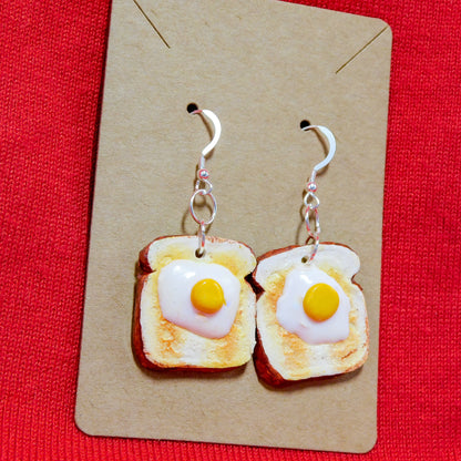 Eggy Toast Earrings