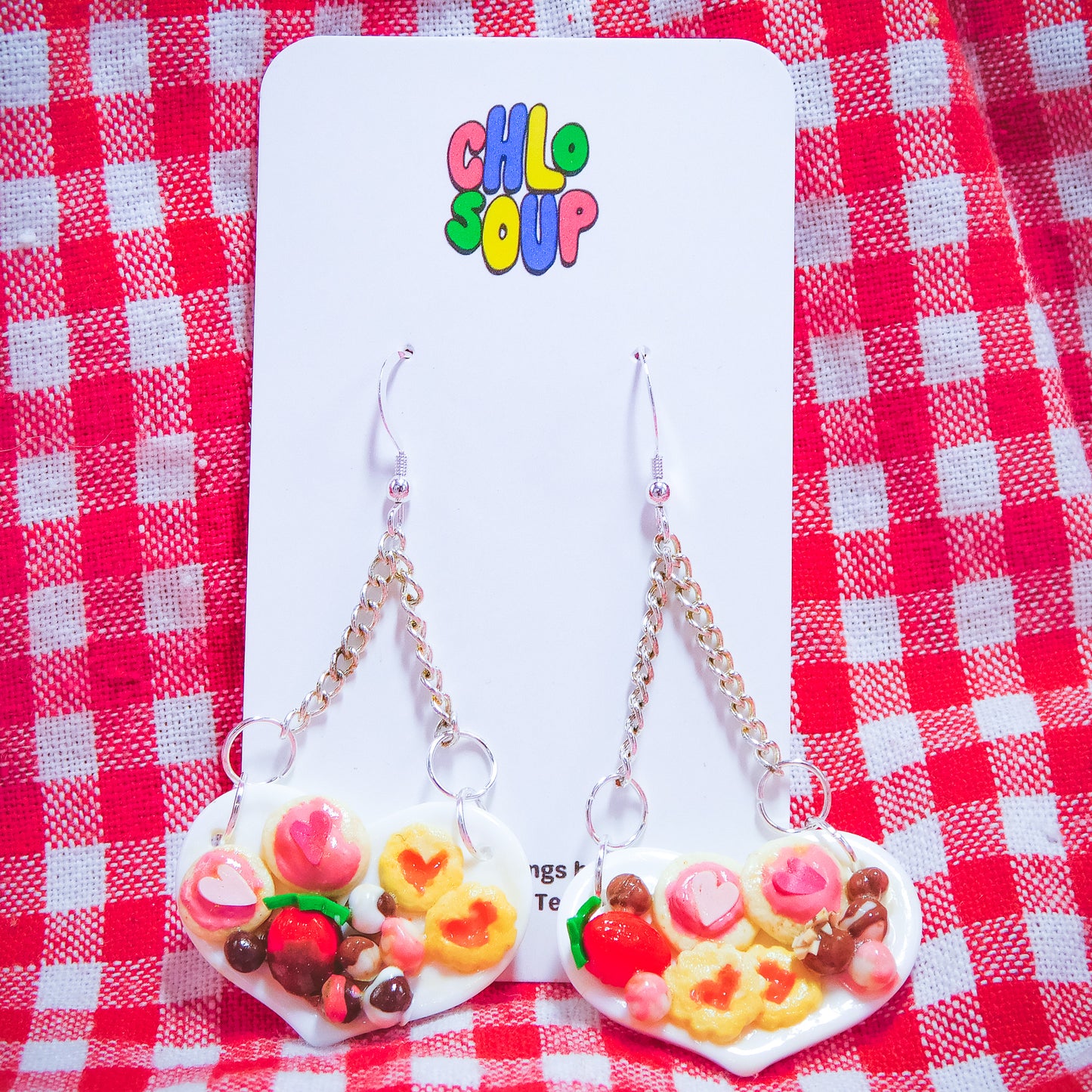 Horizontal C(heart)cuterie Board Earrings