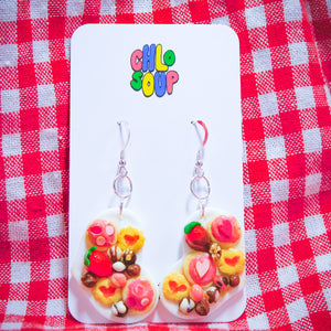 Vertical C(heart)cuterie Board Earrings