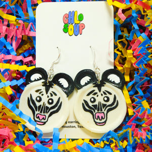 Zebra Zoo Pal Inspired Earrings