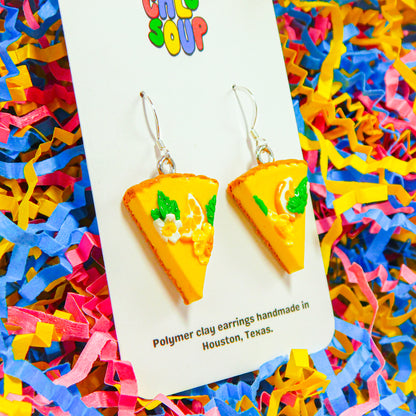 Orange Blossom Medley Tart Earrings