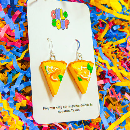 Orange Blossom Medley Tart Earrings