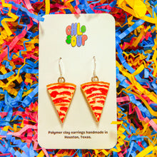 Load image into Gallery viewer, Strawberry Swirl Cheesecake Earrings