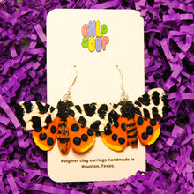 Load image into Gallery viewer, Garden Tiger Moth Earrings