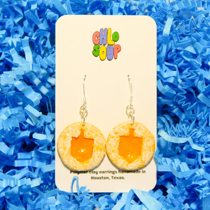 Dreidel Jelly Cookie Earrings