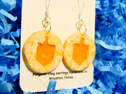 Dreidel Jelly Cookie Earrings