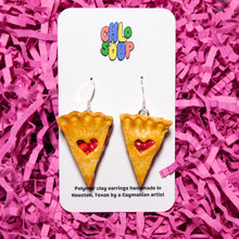 Load image into Gallery viewer, Heart Cutout Cherry Pie Earrings