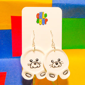 Seal Zoo Pal Inspired Earrings
