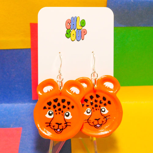 Cheetah Zoo Pal Inspired Earrings