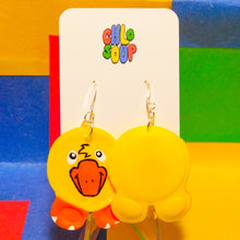 Load image into Gallery viewer, Duck Zoo Pal Inspired Earrings