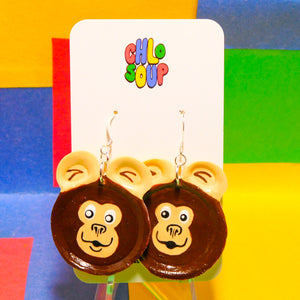 Monkey Zoo Pal Inspired Earrings