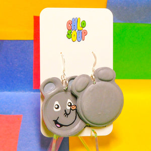 Elephant Zoo Pal Inspired Earrings