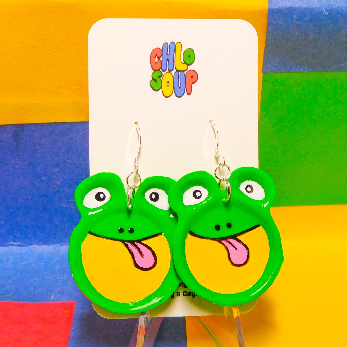 PREORDER - Frog Zoo Pal Inspired Earrings