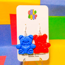 Load image into Gallery viewer, Small Random Mismatch Counting Bear Earrings