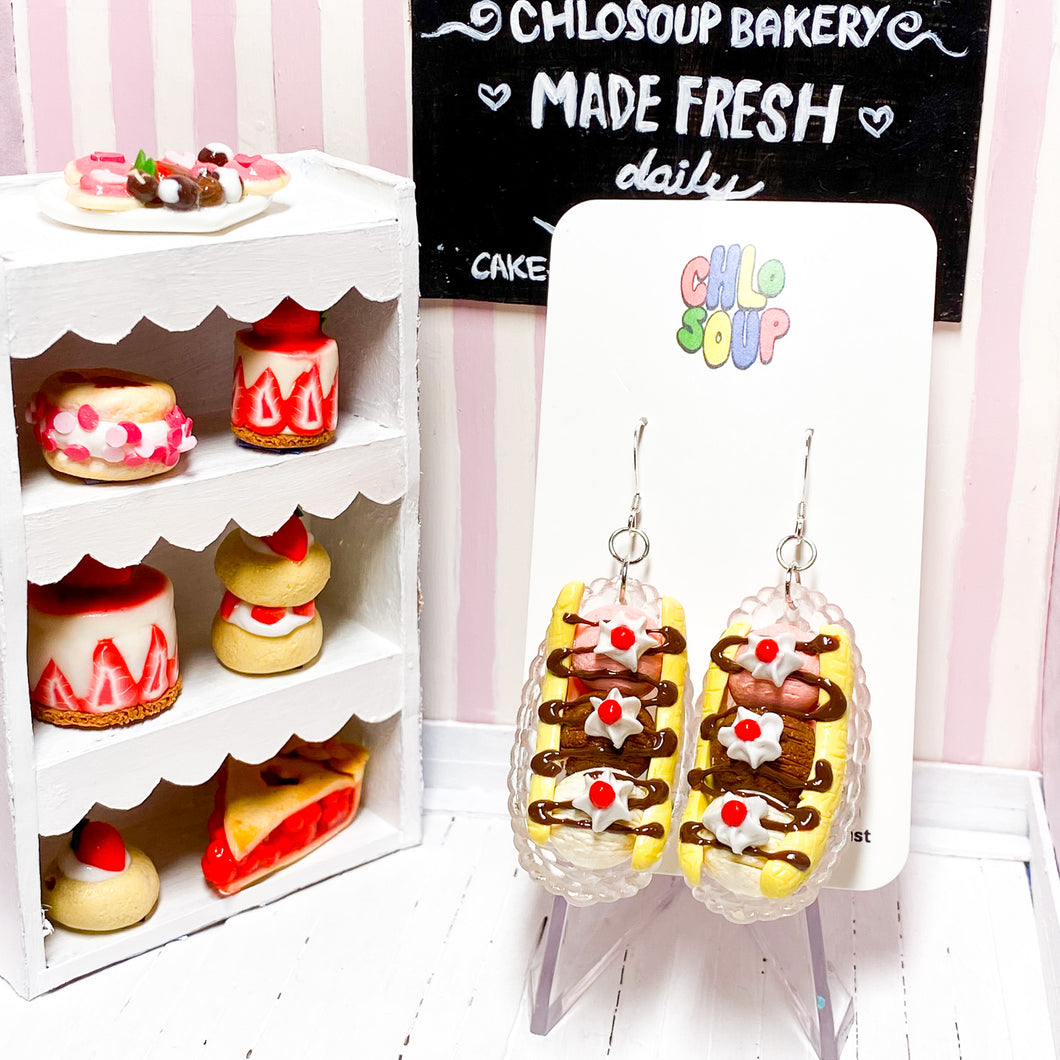 Banana Split Earrings