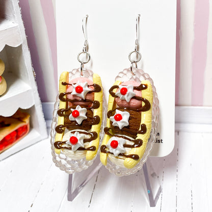 Banana Split Earrings