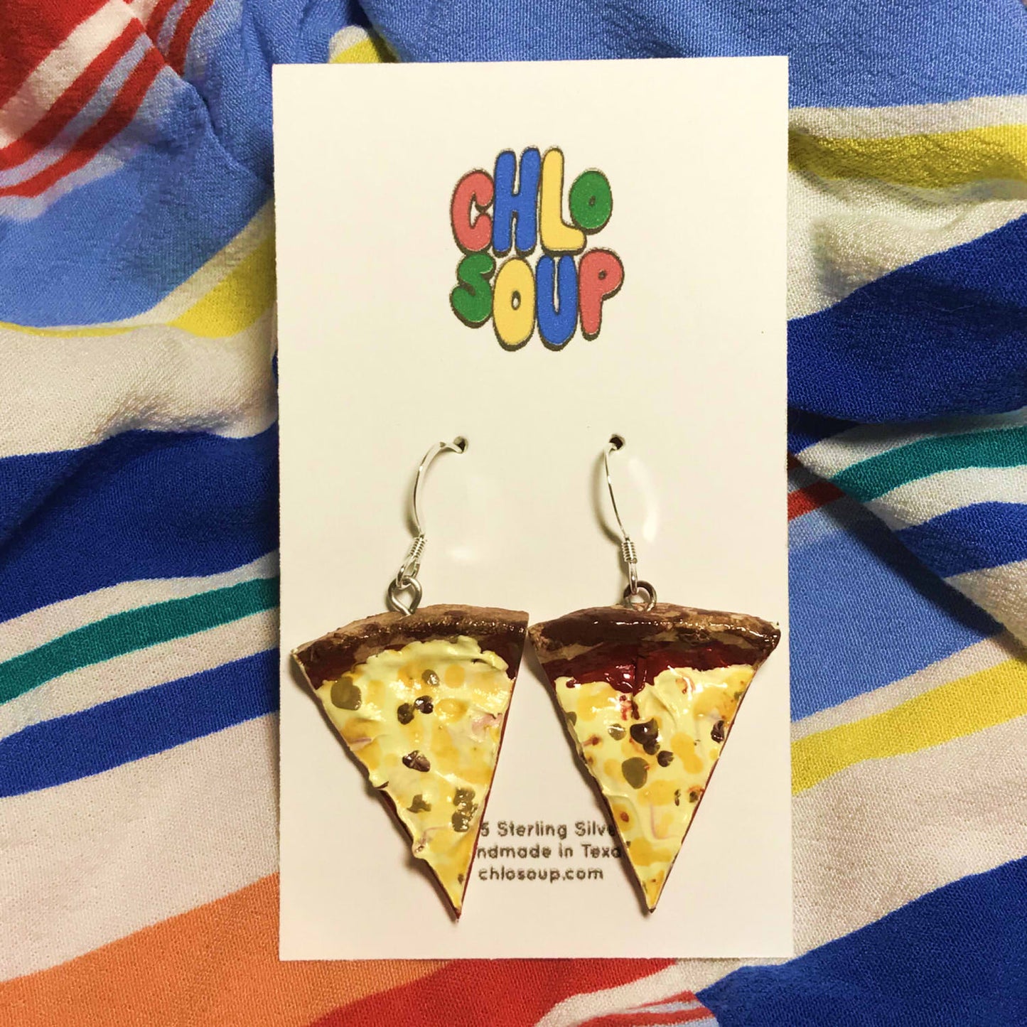 Pizza Slice Earrings