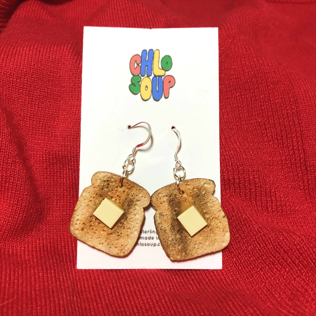 Toast Earrings