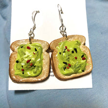 Load image into Gallery viewer, Avocado Toast Earrings