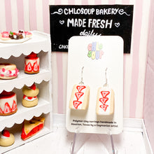Load image into Gallery viewer, Strawberry Sando Earrings