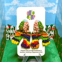 Load image into Gallery viewer, Wiggle Flower Field Earrings