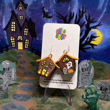 Load image into Gallery viewer, Small Haunted Gingerbread Houses - 7 Designs!