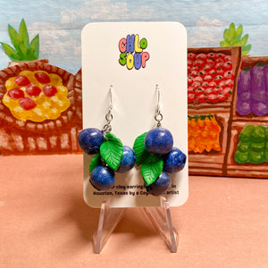 Blueberry Bunch Earrings