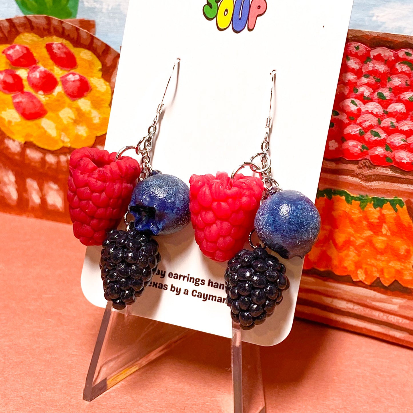 Berry Bunch Earrings