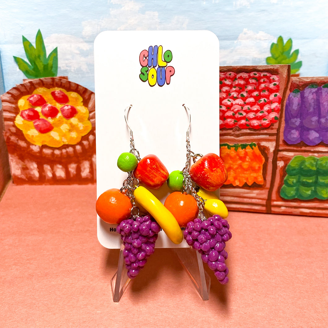 Fruit Bunch Earrings
